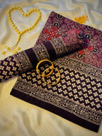 Rallijo Banafsaji — Hand Block Print Lawn Suit Pakistan