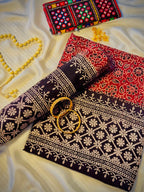 Rallijo Gulnaar — Hand Block Print Lawn Suit Pakistan