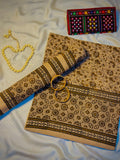Rallijo Badami — Hand Block Print Lawn Suit Pakistan