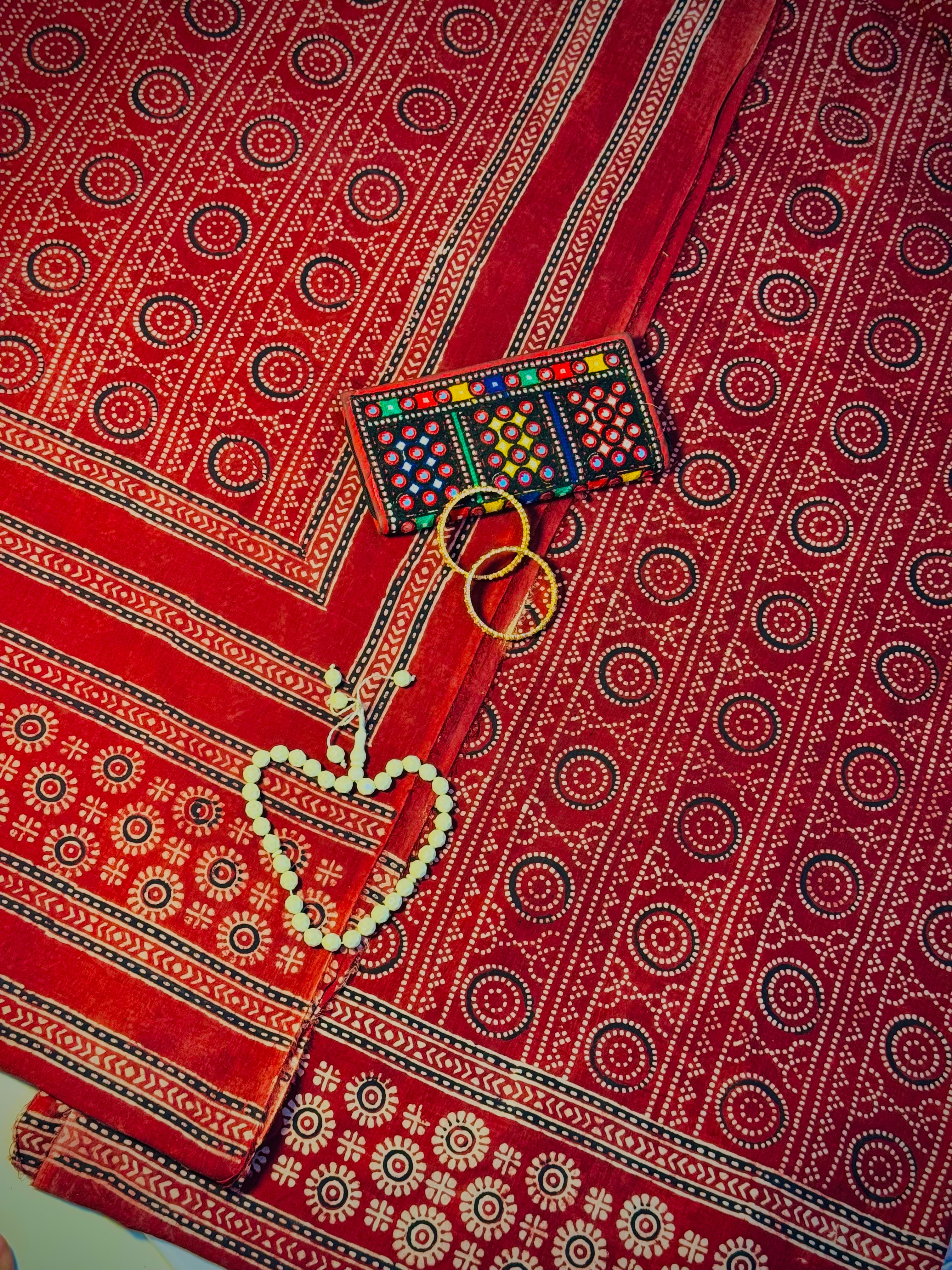 Rallijo Shahi Arrival — Hand Block Print Lawn Suit Pakistan