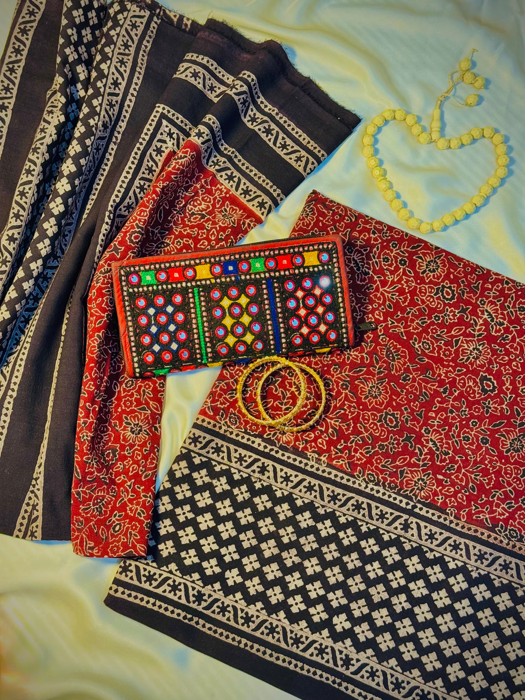 Rallijo Ratool — Hand Block Print Lawn Suit Pakistan