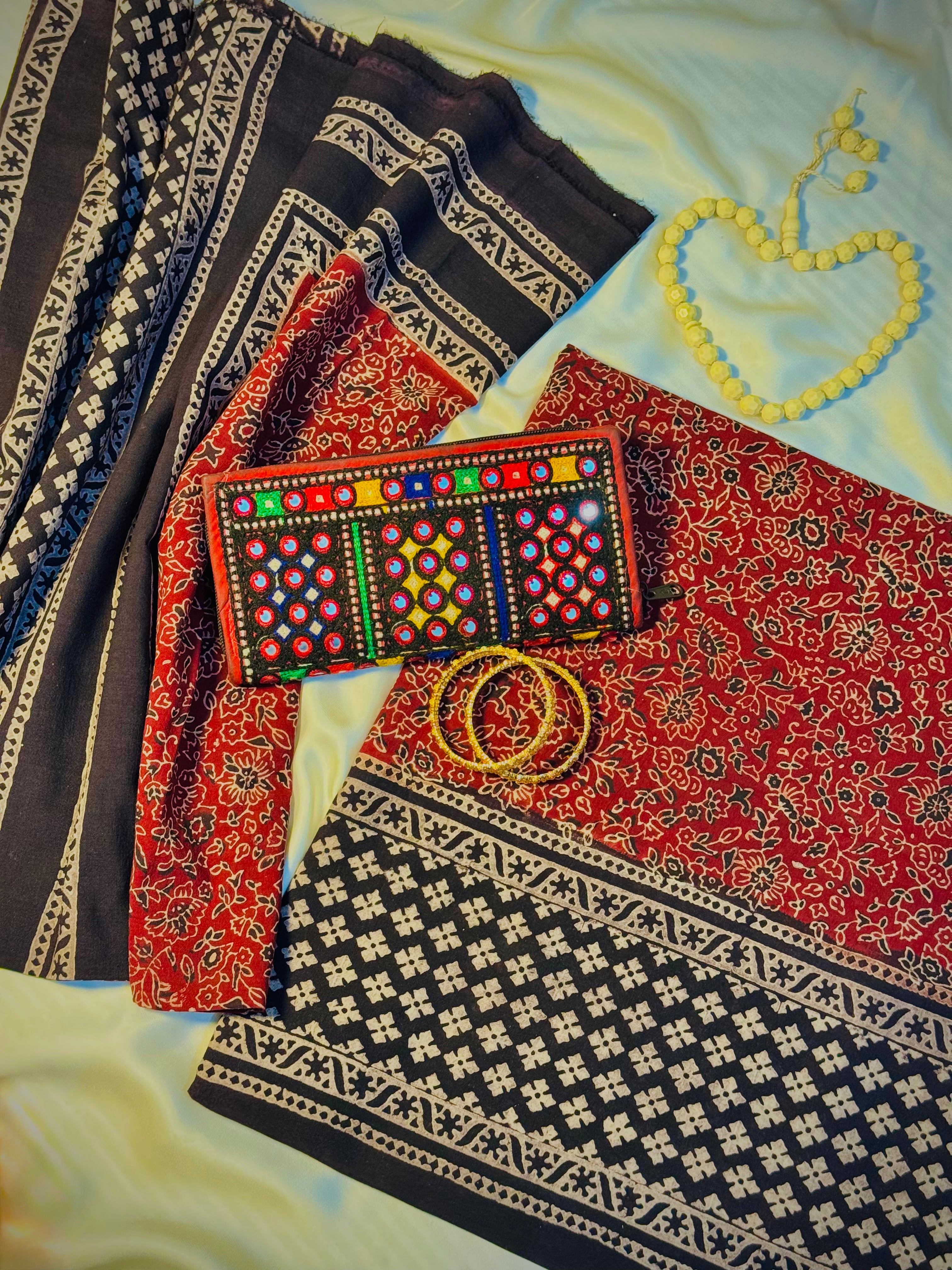 Rallijo Ratool — Hand Block Print Lawn Suit Pakistan