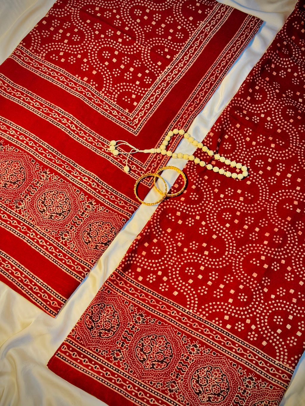 Rallijo Ibteda — Hand Block Print Lawn Suit Pakistan