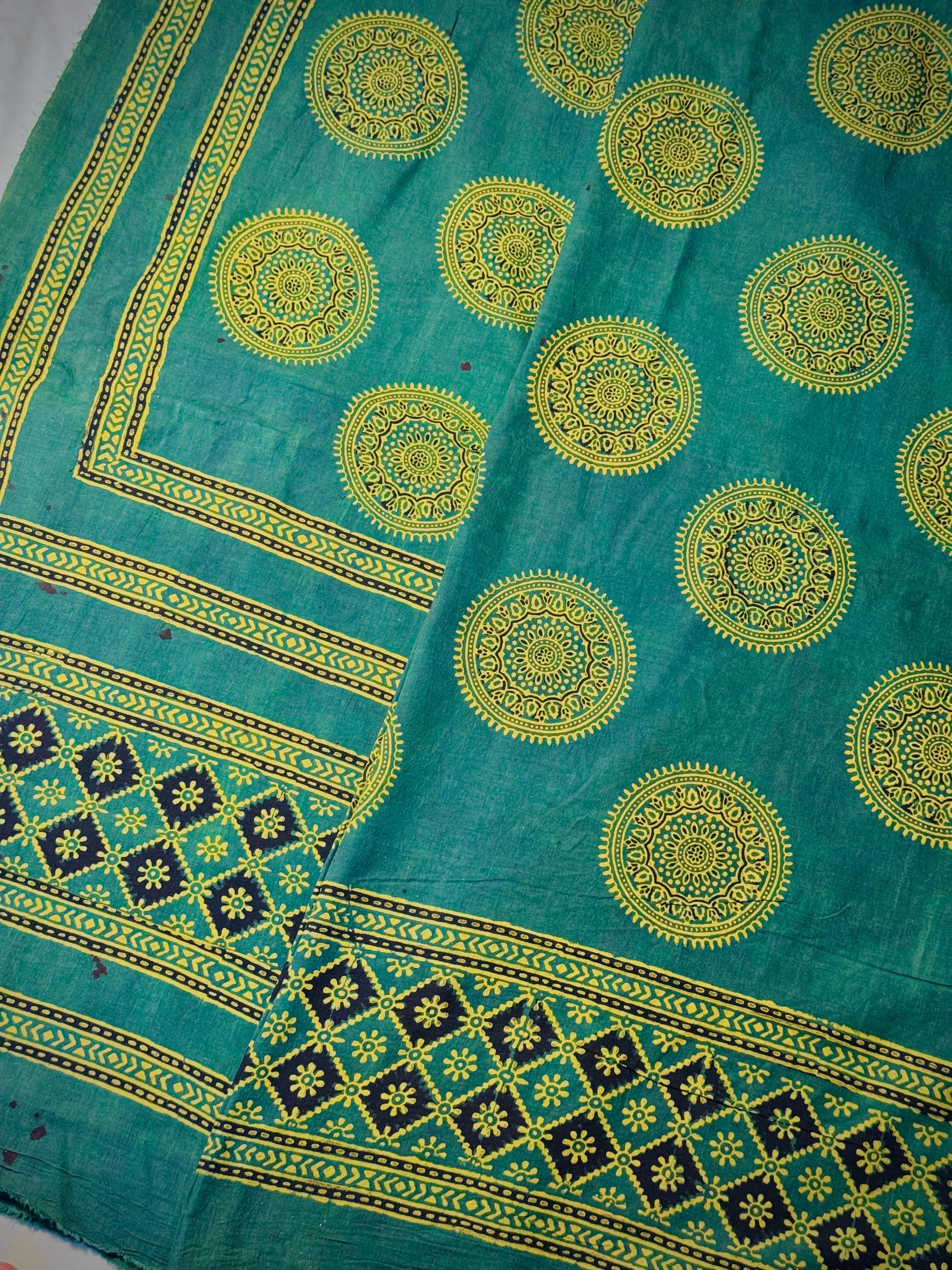 Rallijo Sawak — Hand Block Print Lawn Suit Pakistan