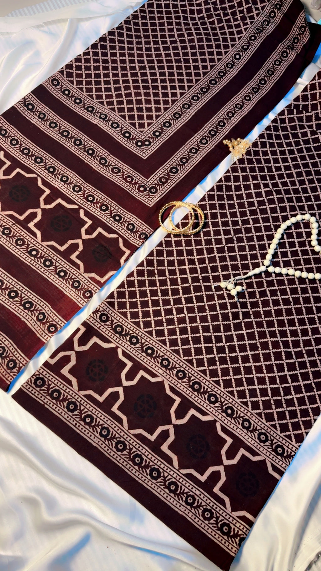 Rallijo Waadi — Hand Block Print Lawn Suit Pakistan