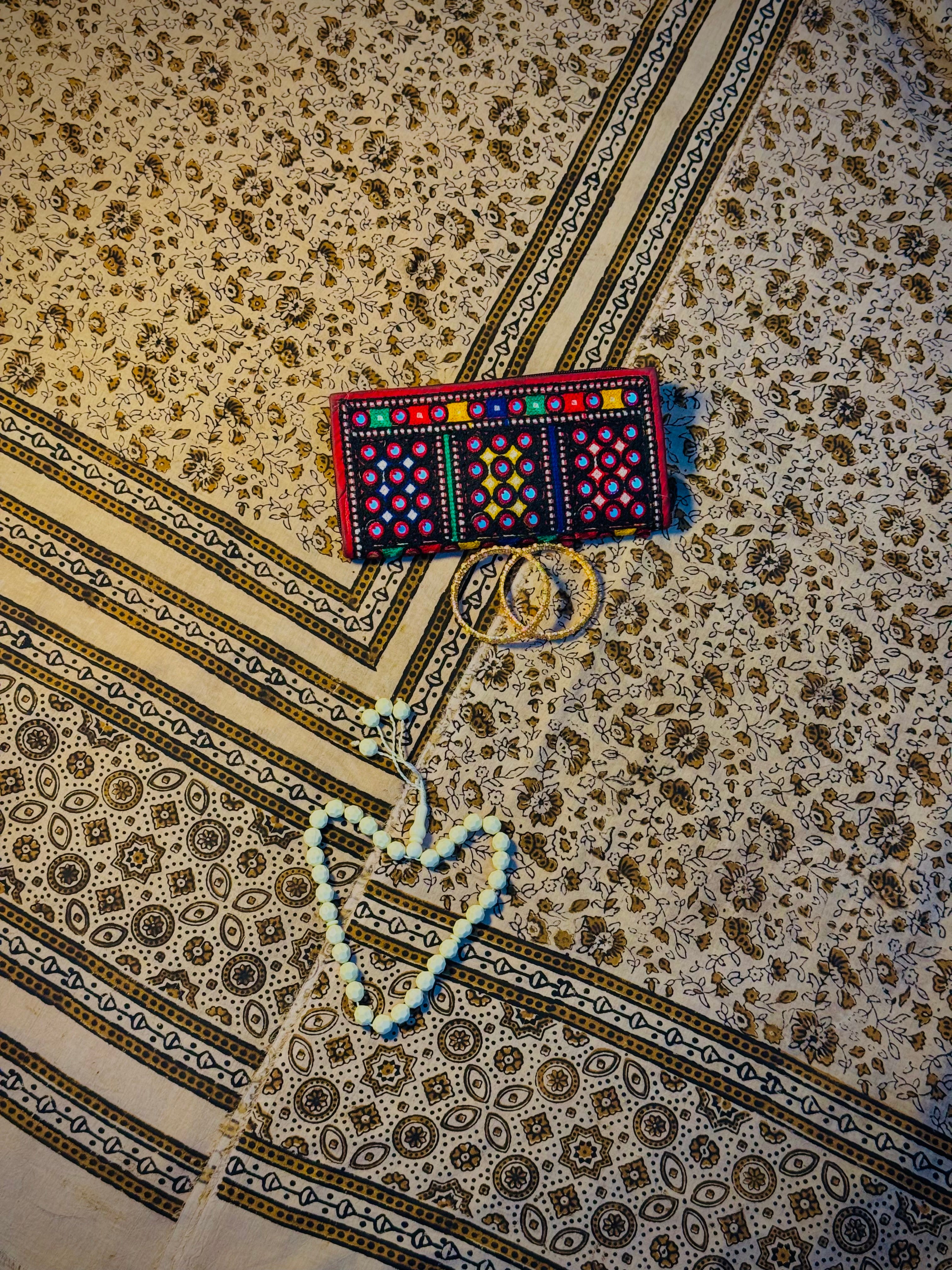 Rallijo Badami — Hand Block Print Lawn Suit Pakistan