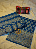 Rallijo Asmani — Hand Block Print Lawn Suit Pakistan