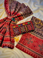 Rallijo Surkh — Hand Block Print Lawn Suit Pakistan