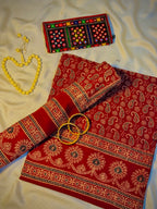 Rallijo Ambrii — Hand Block Print Lawn Suit Pakistan