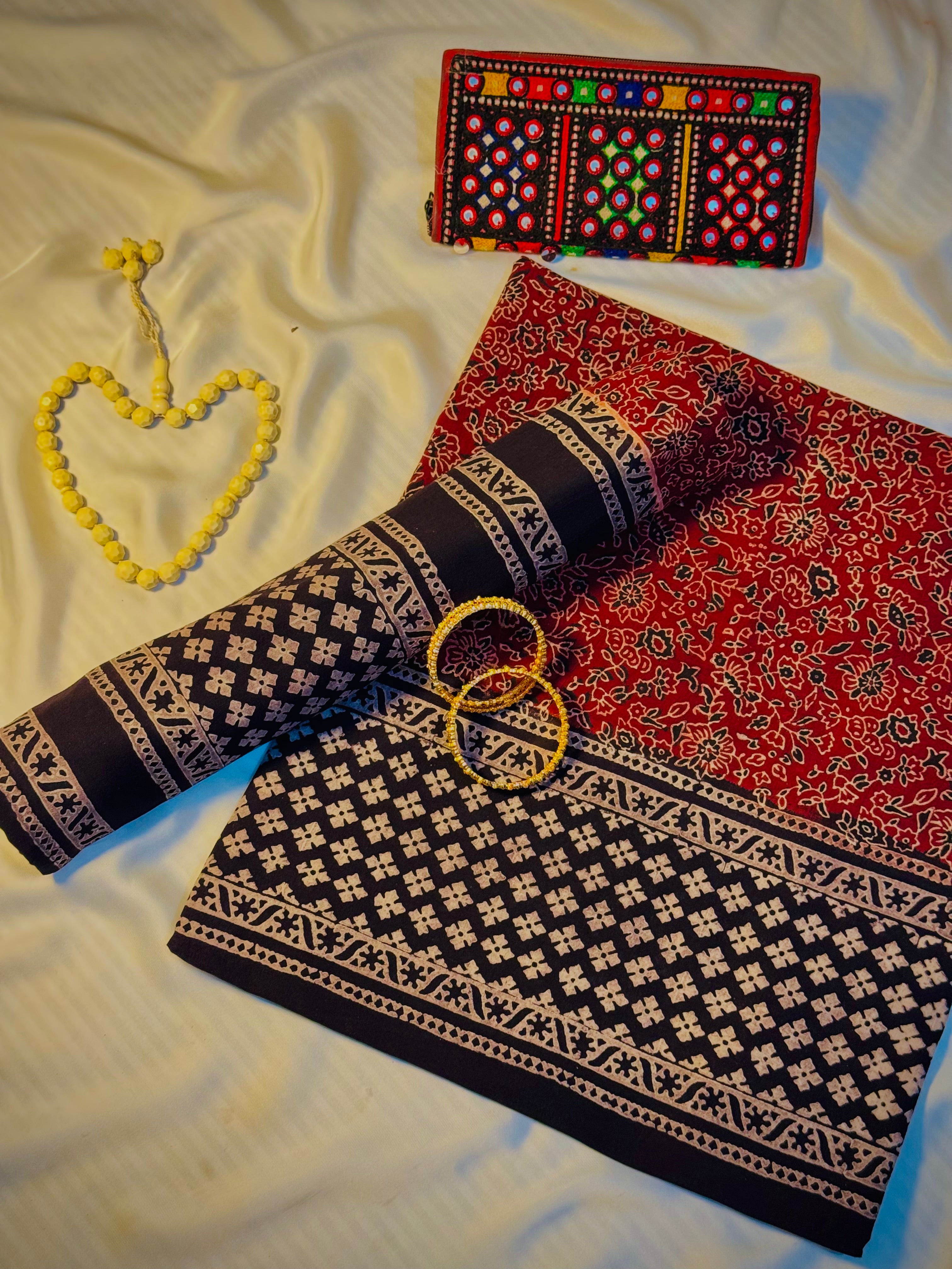 Rallijo Ratool — Hand Block Print Lawn Suit Pakistan