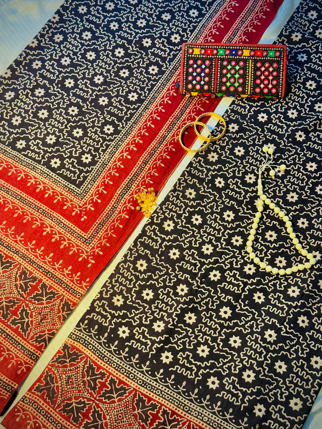 Rallijo Shahi Kakar— Hand Block Print Lawn Suit Pakistan