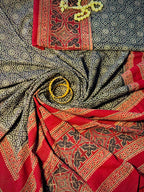 Rallijo Laal Kaari — Hand Block Print Lawn Suit Pakistan
