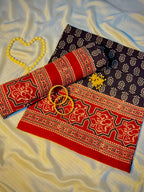 Rallijo Shahi Kaari — Hand Block Print Lawn Suit Pakistan