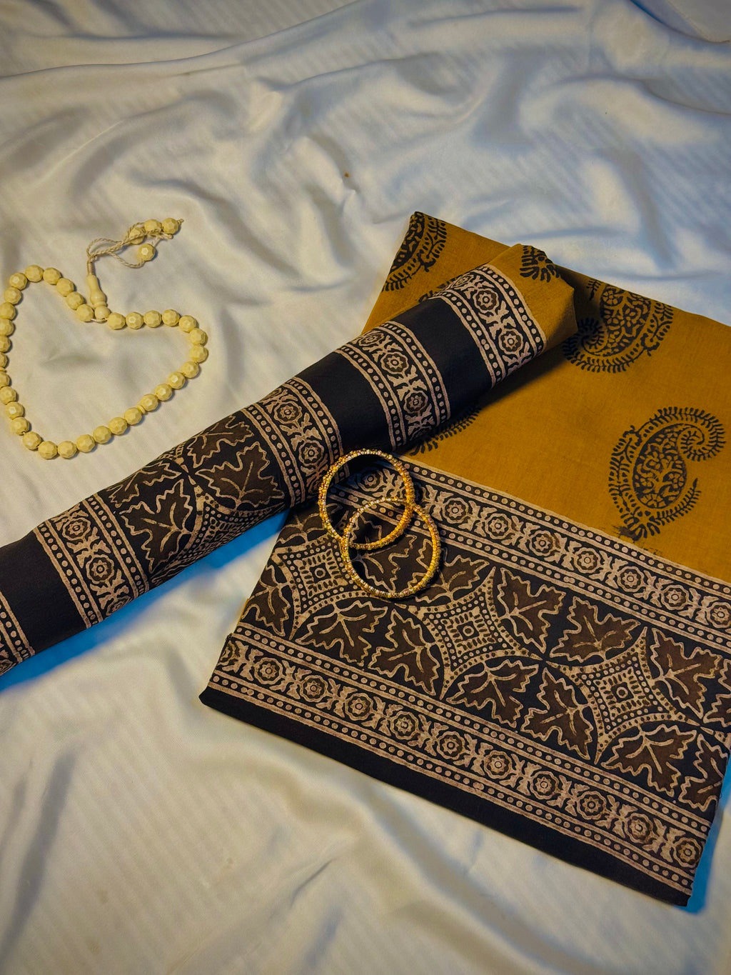 Rallijo HayidAmbrii — Hand Block Print Lawn Suit Pakistan