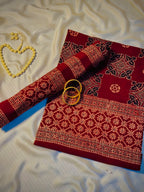Rallijo Chokundo — Hand Block Print Lawn Suit Pakistan