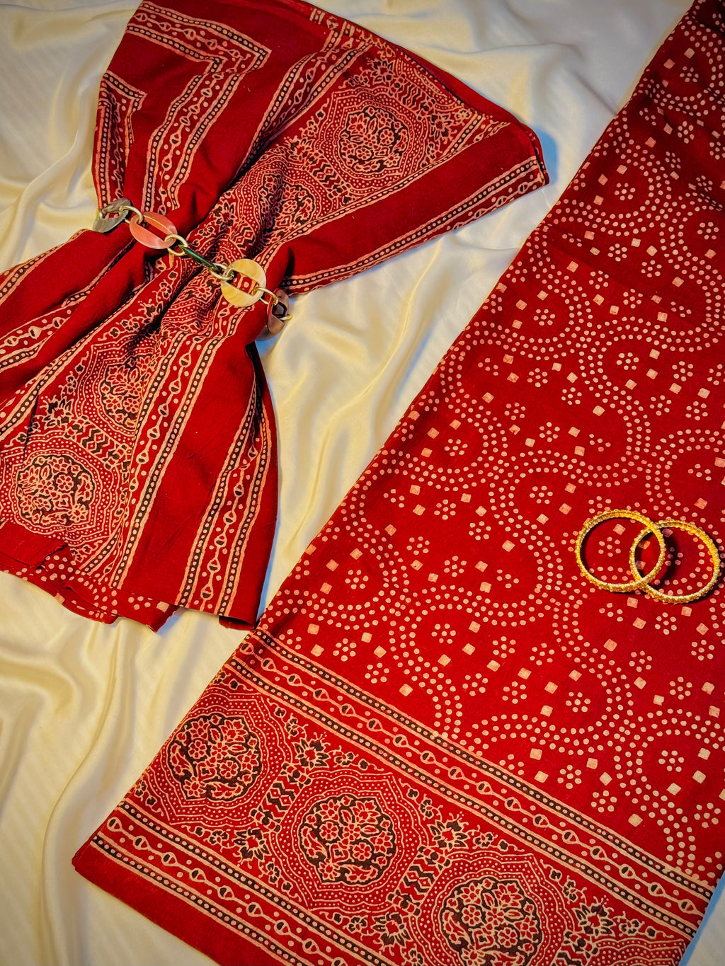 Rallijo Ibteda — Hand Block Print Lawn Suit Pakistan