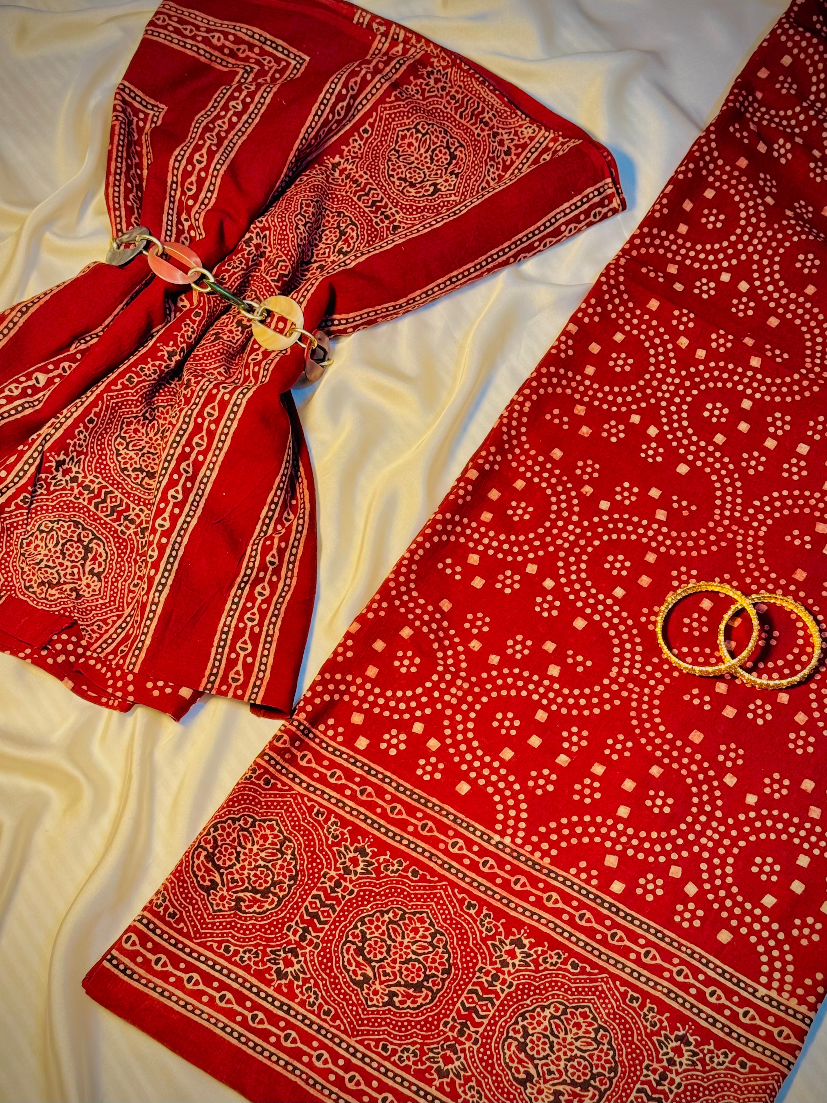 Rallijo Ibteda — Hand Block Print Lawn Suit Pakistan