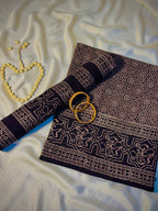 Rallijo New Banafsaji — Hand Block Print Lawn Suit Pakistan