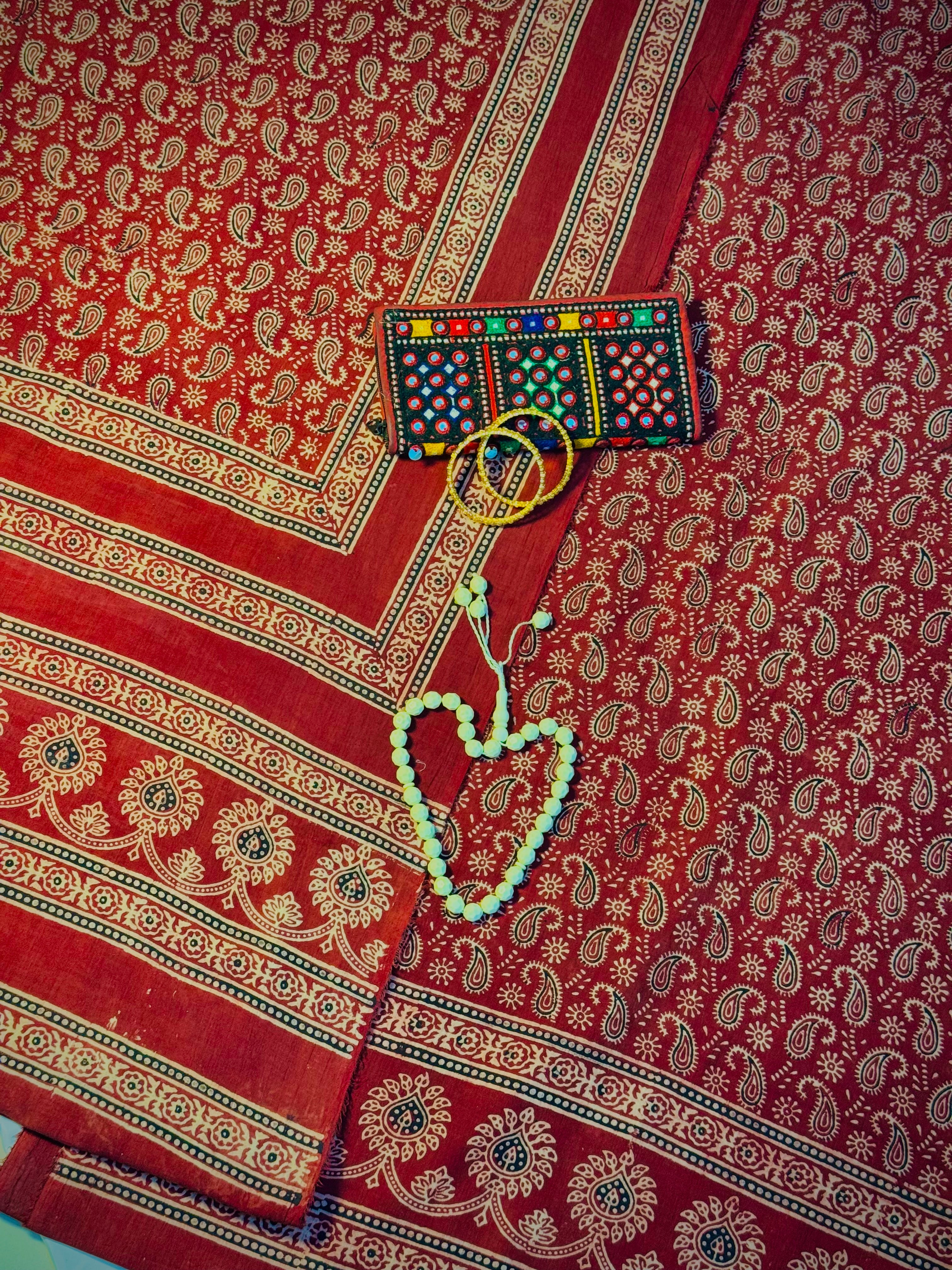 Rallijo Ambrii — Hand Block Print Lawn Suit Pakistan