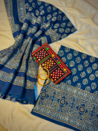 Rallijo Asmani — Hand Block Print Lawn Suit Pakistan